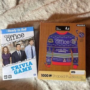 The Office Trivia Game and Puzzle Set